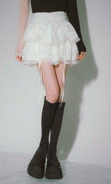 モデル：160cm（着用サイズ：FREE　着用カラー：WHT）