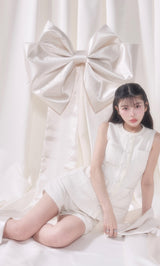 モデル：160cm（着用サイズ：FREE　着用カラー：WHT）