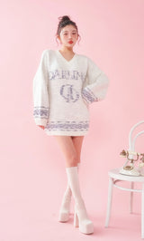 モデル：160cm（着用サイズ：FREE　着用カラー：WHT）