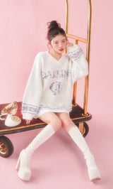 モデル：160cm（着用サイズ：FREE　着用カラー：WHT）