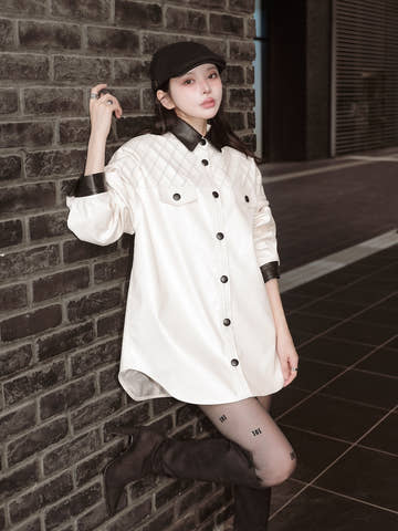 モデル：160cm（着用サイズ：FREE　着用カラー：IVO）