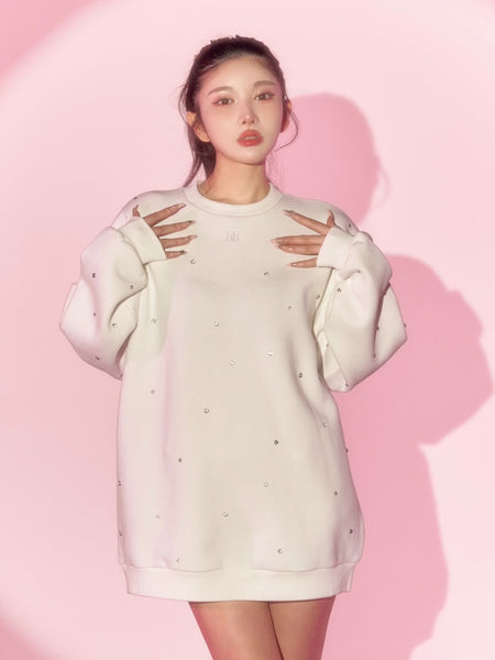 Random Bijou Spring Pullover