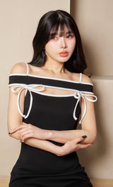 モデル：160cm（着用サイズ：FREE　着用カラー：BLK）