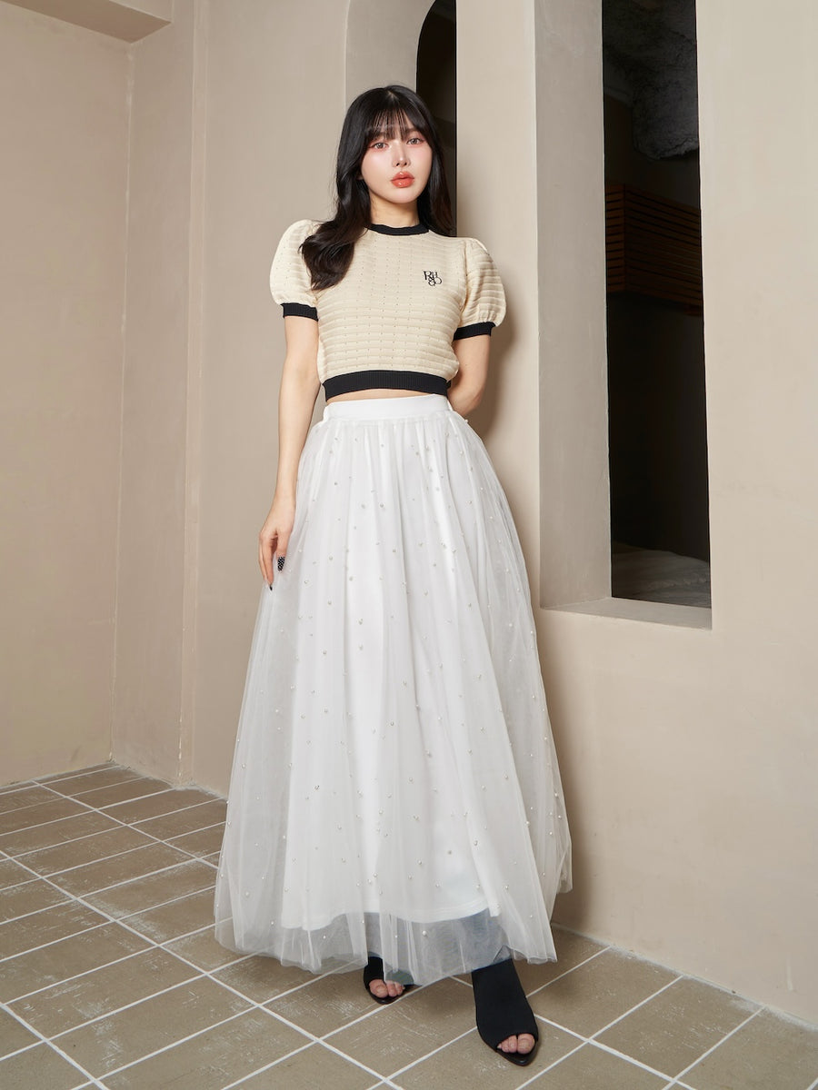 モデル：160cm（着用サイズ：FREE　着用カラー：WHT）
