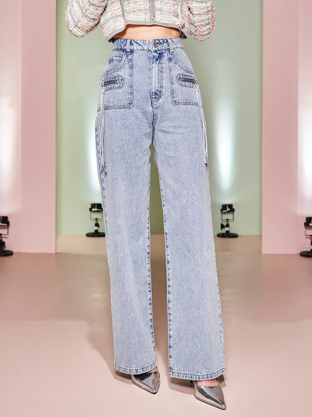 Designer Chemical Denim Pants