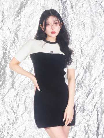 モデル：160cm（着用サイズ：FREE　着用カラー：BLK）