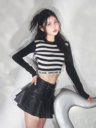 モデル：160cm（着用サイズ：S　着用カラー：BLK）