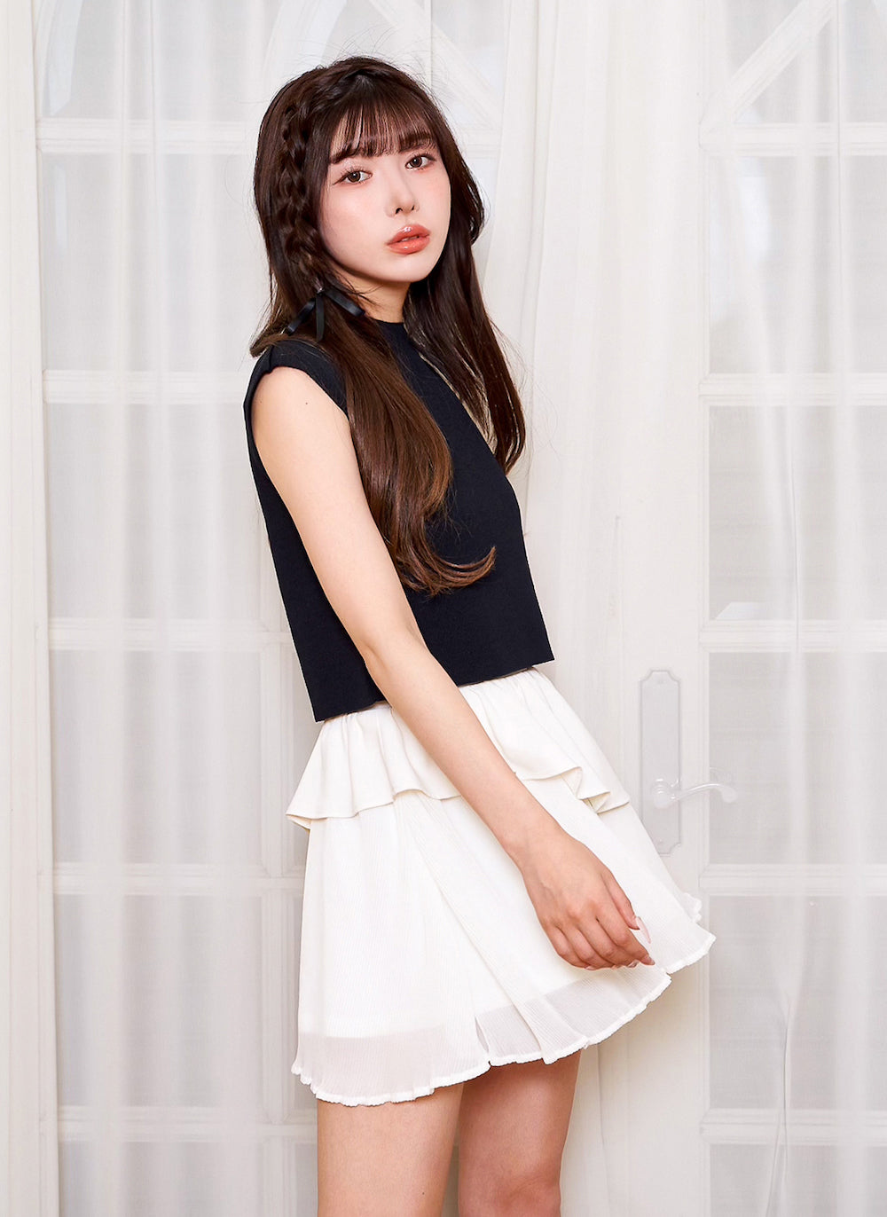 kichiya_pattern ワンピース リネン CH. ワンピース リネン前開き比翼 | ワンピース | MUKU OnlineStore