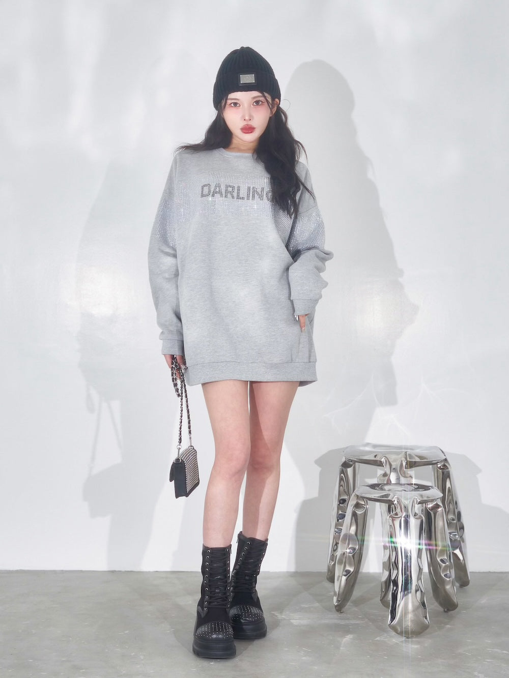 Darich ダーリッチ クリスタルロゴプルオーバー PUR クリスタルロゴプルオーバー – Darich (ダーリッチ)