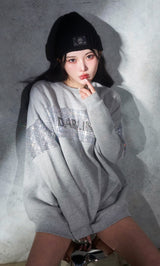 モデル：160cm（着用サイズ：FREE　着用カラー：GRY）