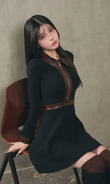 モデル：160cm（着用サイズ：FREE　着用カラー：BLK）