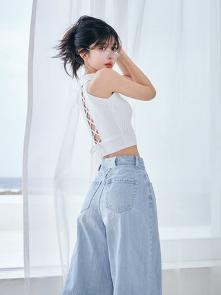 モデル：160cm（着用サイズ：FREE　着用カラー：WHT）