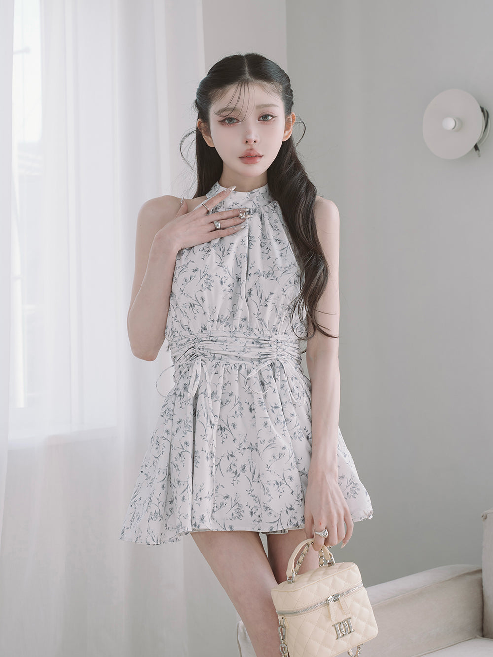 モデル：160cm（着用サイズ：FREE　着用カラー：GRY）