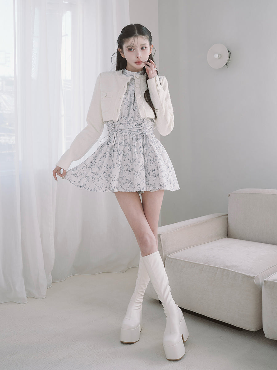 モデル：160cm（着用サイズ：FREE　着用カラー：GRY）