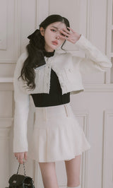 モデル：160cm（着用サイズ：FREE　着用カラー：IVO）