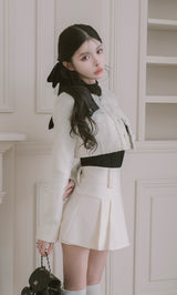 モデル：160cm（着用サイズ：FREE　着用カラー：IVO）