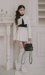 モデル：160cm（着用サイズ：FREE　着用カラー：IVO）