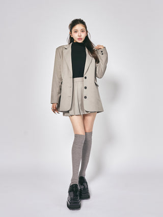 モデル：160cm（着用サイズ：FREE　着用カラー：GRY）