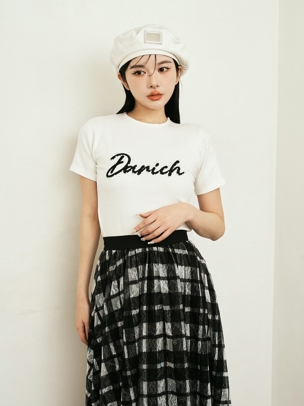 エンブロイダリーパールTシャツ – Darich (ダーリッチ)