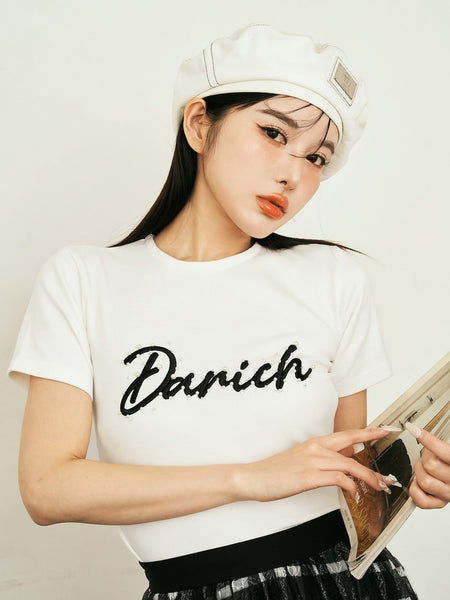 Embroidered Pearl T-shirt
