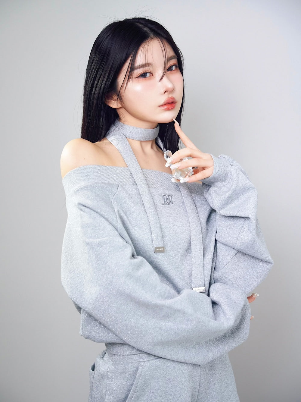 オフショルラメスウェットトップス – Darich (ダーリッチ)