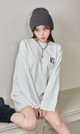 モデル：160cm（着用サイズ：FREE　着用カラー：WHT）