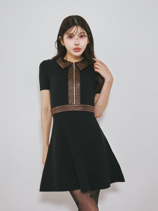 モデル：160cm（着用サイズ：FREE　着用カラー：BLK）