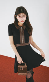モデル：160cm（着用サイズ：FREE　着用カラー：BLK）