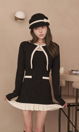 モデル：160cm（着用サイズ：FREE　着用カラー：BLK）
