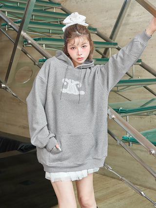 モデル：160cm（着用サイズ：FREE　着用カラー：GRY）