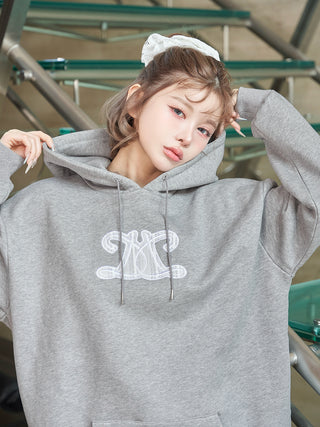 モデル：160cm（着用サイズ：FREE　着用カラー：GRY）