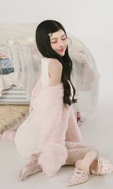 モデル：160cm（着用サイズ：FREE　着用カラー：IVO）