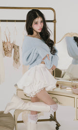 モデル：160cm（着用サイズ：FREE　着用カラー：WHT）