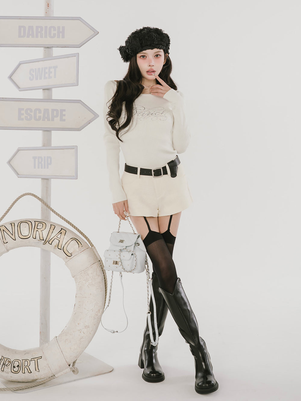 ボンディングツイードショートパンツ – Darich (ダーリッチ)