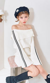 モデル：160cm（着用サイズ：FREE　着用カラー：WHT）
