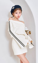 モデル：160cm（着用サイズ：FREE　着用カラー：WHT）