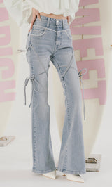 モデル：160cm（着用サイズ：XS　着用カラー：I-BLU）