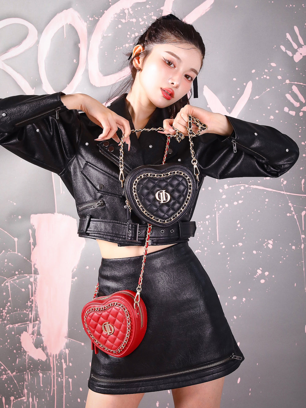 ジップレザーミニスカート – Darich (ダーリッチ)