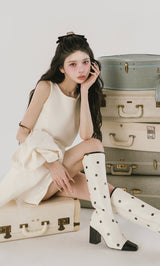 モデル：160cm（着用サイズ：FREE　着用カラー：IVO）