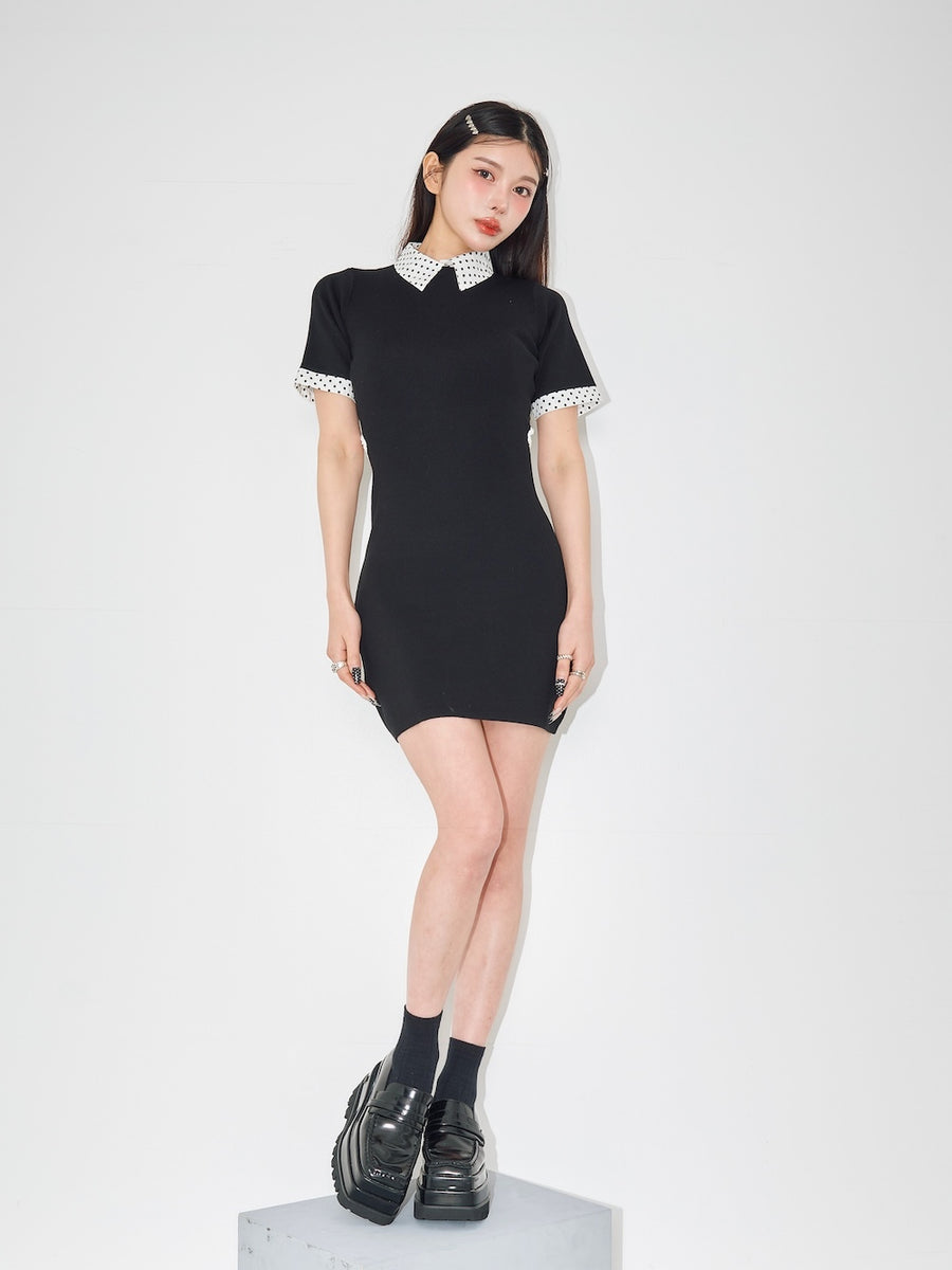 モデル：160cm（着用サイズ：FREE　着用カラー：BLK）