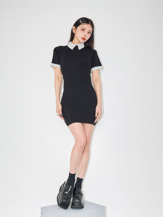 モデル：160cm（着用サイズ：FREE　着用カラー：BLK）
