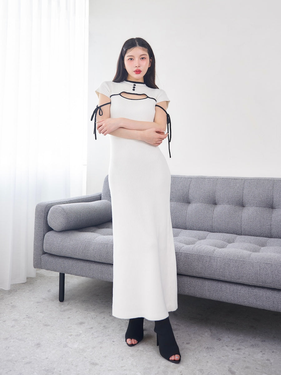 モデル：160cm（着用サイズ：FREE　着用カラー：IVO）