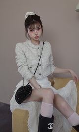 モデル：160cm（着用サイズ：FREE　着用カラー：WHT）