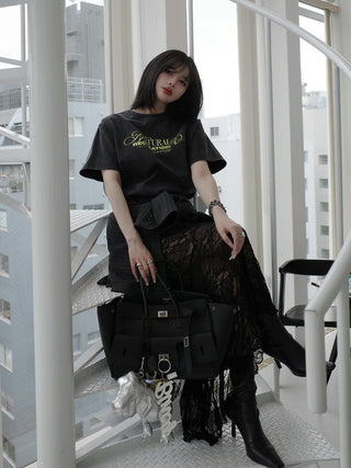 モデル：160cm（着用サイズ：FREE　着用カラー：C-GRY）