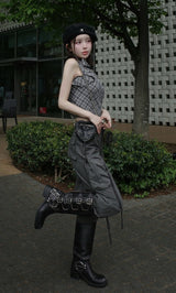 モデル：160cm（着用サイズ：FREE　着用カラー：GRY）