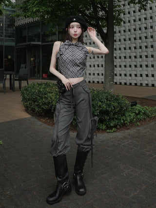 モデル：160cm（着用サイズ：FREE　着用カラー：GRY）