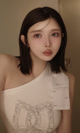 モデル：160cm（着用サイズ：FREE　着用カラー：WHT）