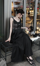 モデル：160cm（着用サイズ：FREE　着用カラー：BLK）