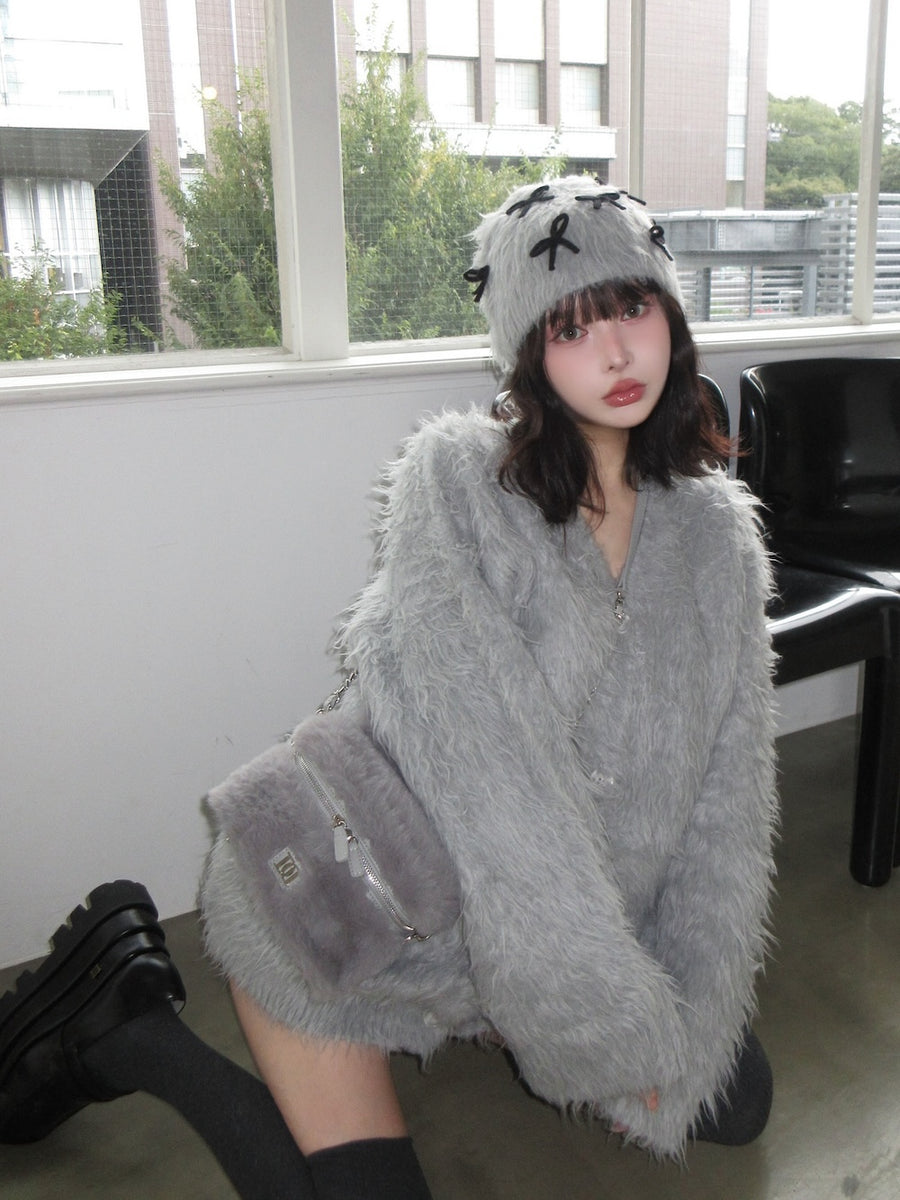 サイズ：FREE　カラー：GRY