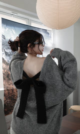 モデル：160cm（着用サイズ：FREE　着用カラー：GRY）